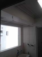 Varal Comum Para Teto 1,20 x 0,60 x 8 varetas  ( BRANCO )